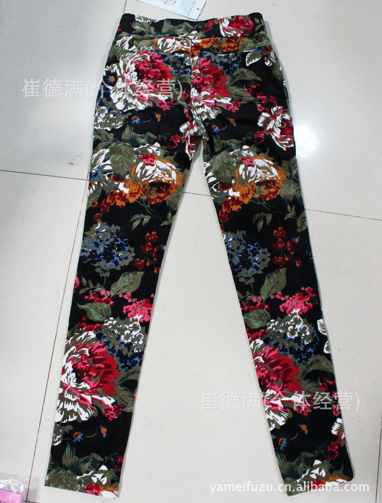 2012秋冬装新款修身高档女裤韩版显瘦女士时尚翠花休闲铅笔小脚裤
