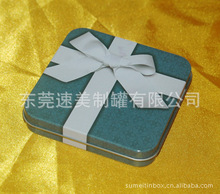 gift box packing,生日礼品铁盒,蝴蝶结高档马口铁礼品盒