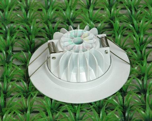 调整大小 压铸杯筒灯背面