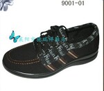 批发供应 春季正品男士休闲单鞋 老北京中跟布鞋 9001