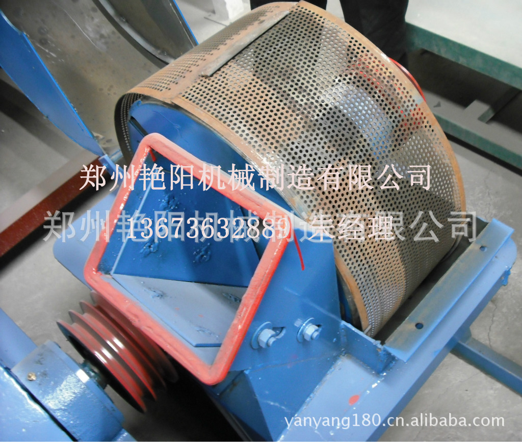 木屑机 内部结构