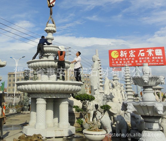 大型三层喷水池6