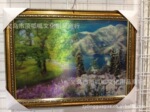 三维立体画框 三维立体画 义乌画框 25*35画芯专用画框黑金框条