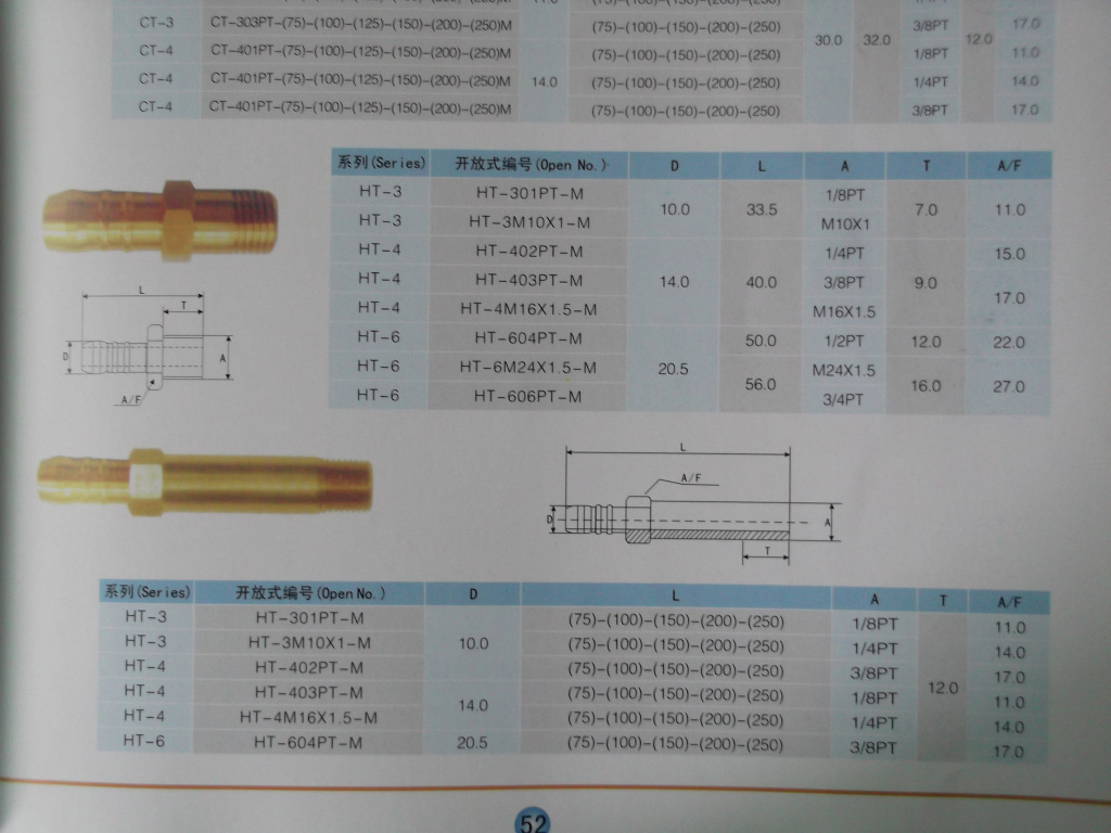 传统水咀 ht-402pt-200 宝塔水咀 快速接头 软管铜接头 模具配件