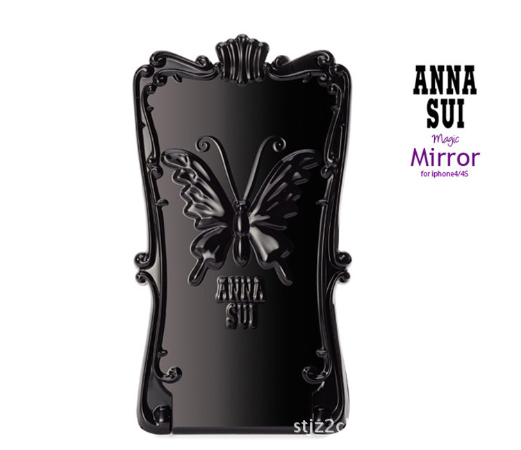 【爆款】安娜蘇魔鏡 iphone4/4S 手機殼 ANNA SUI 蘋果保護套工廠,批發,進口,代購