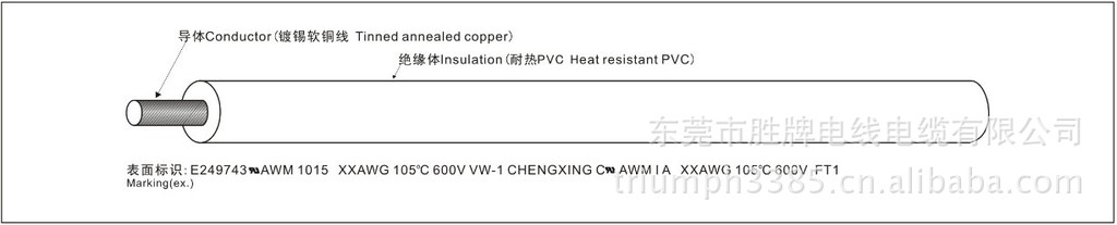 UL1015电子线