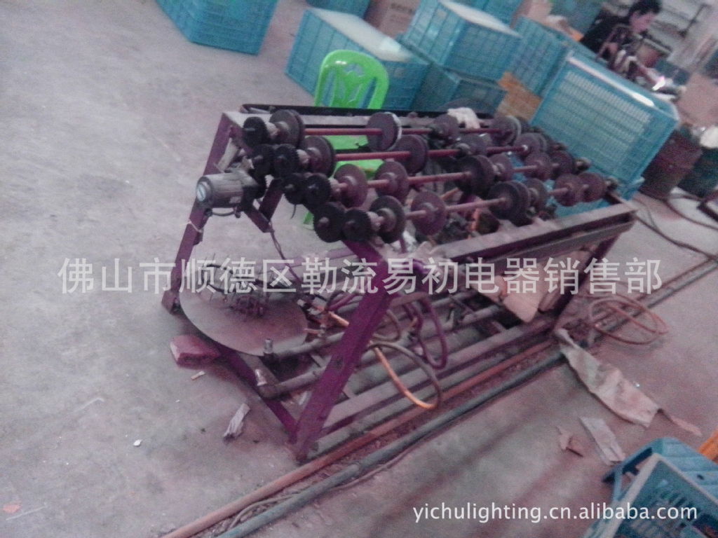 管中管,led管t8t9t10灯管玻璃管切割烧口设备,高精手工改管机械