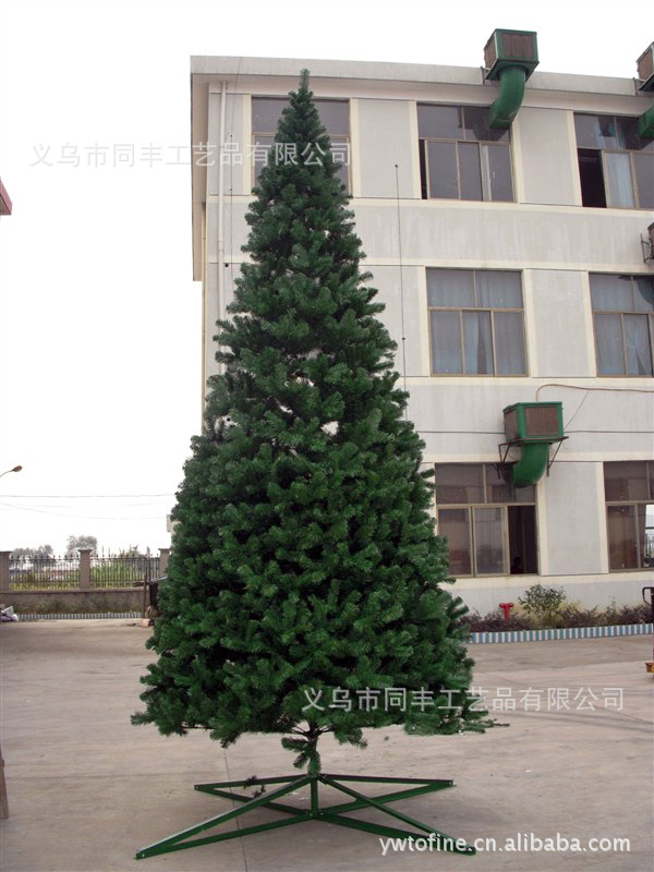 戶外聖誕樹 綁枝掛枝聖誕樹 戶外大型聖誕樹