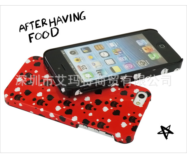 a02 貓 iphone5殼 (6)