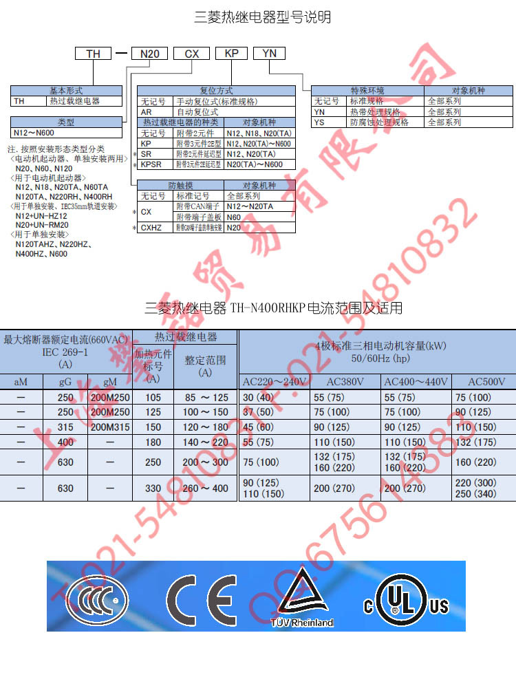 TH-N400RHKP说明