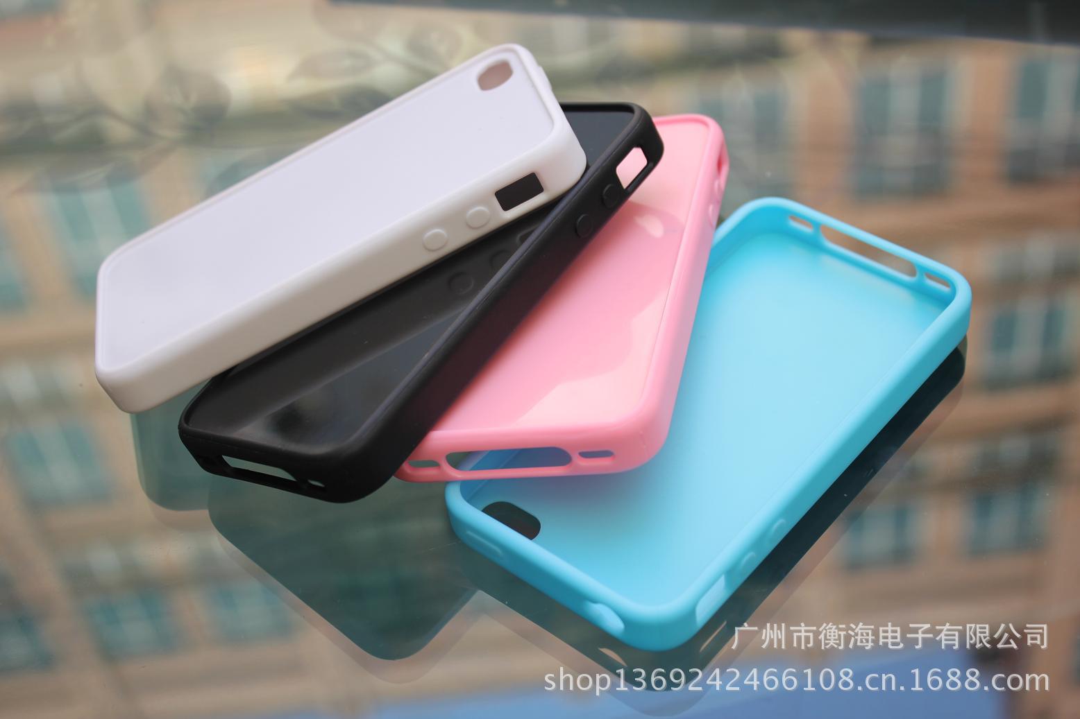 4S PC加TPU凹槽二合一素材
