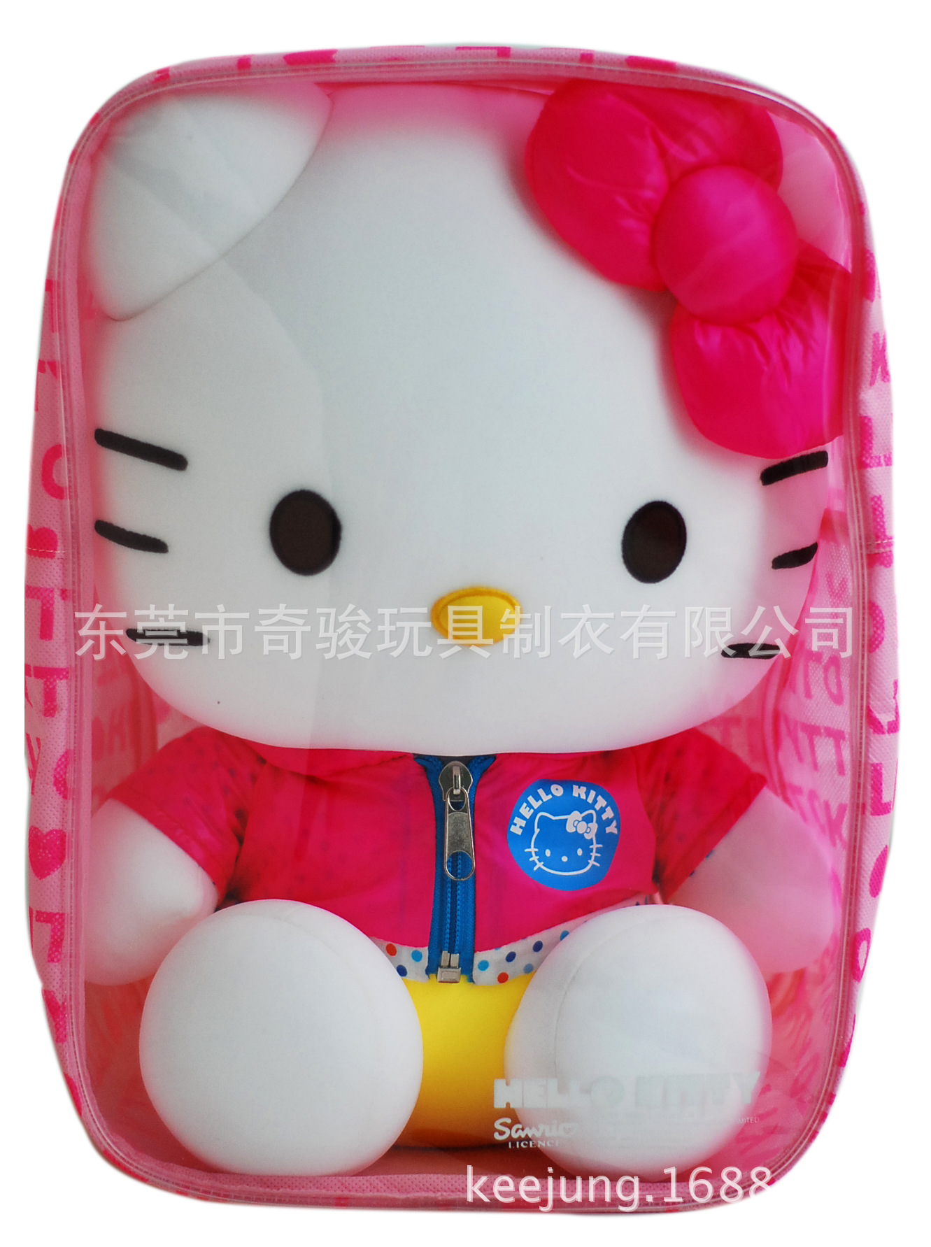 13寸風衣凱蒂貓包裝