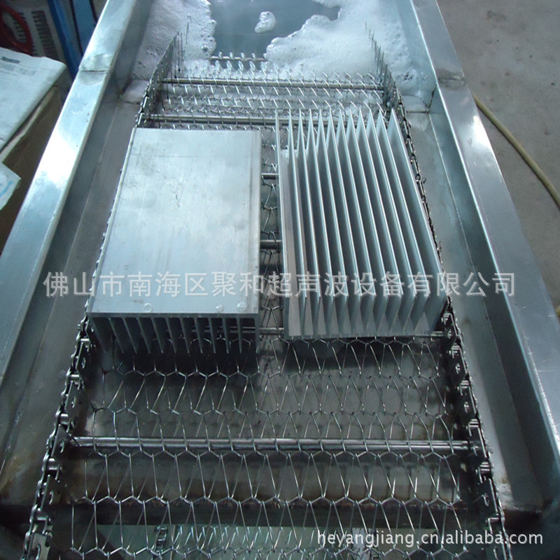 佛山南海聚和牌JHP-1060TFG链网通过式钢制/铝制/锌合金电子散热器、散热片、散热管超声波喷淋清洗机
