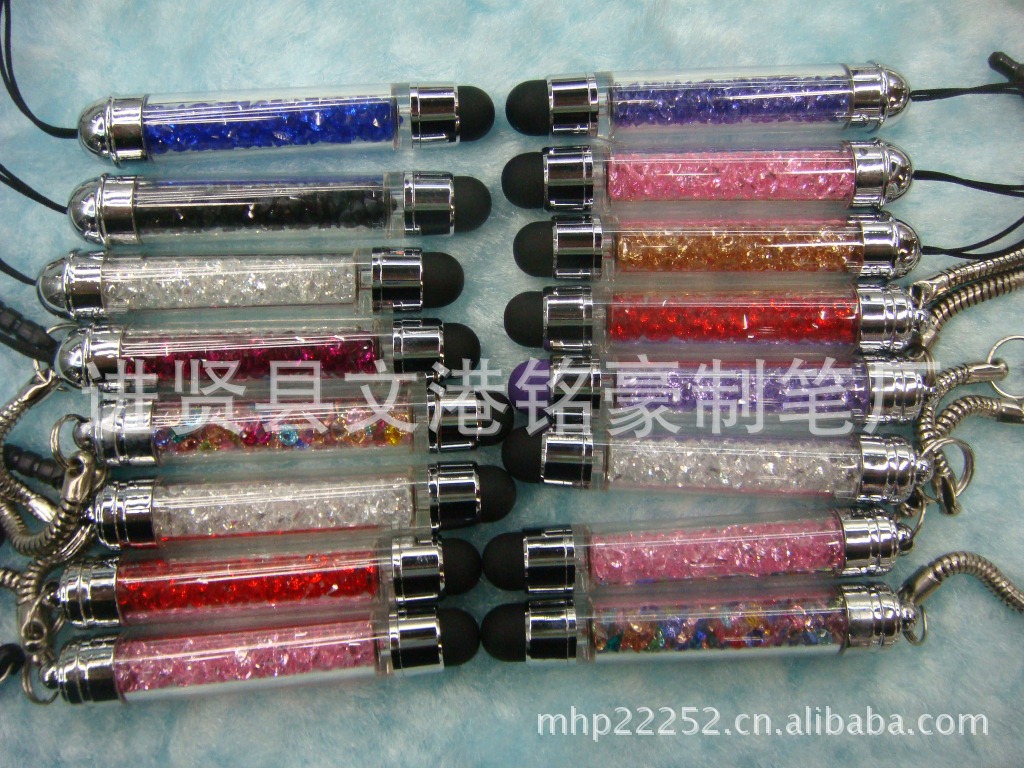 水晶电容笔,手写笔,触摸笔适用于触控屏幕,欢迎咨询洽谈！