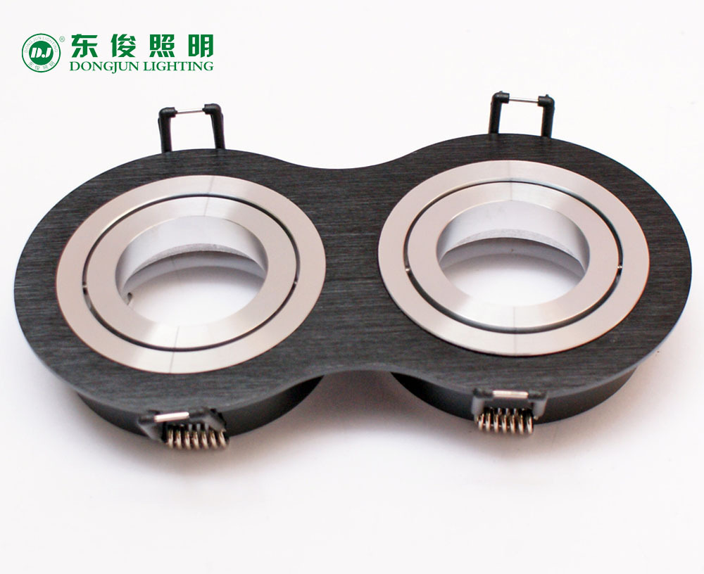 MR16天花灯外壳铁皮天MR16车铝天花灯可配LED光源AL