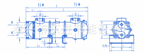 GLC冷却器示意图