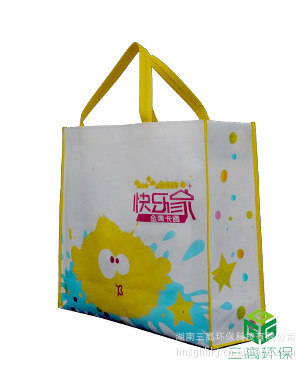 【厂家定制】快乐家金鹰卡通 无纺布环保手提袋 