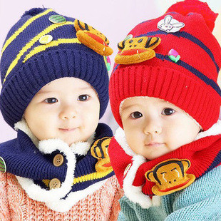 韩版冬季宝宝新款儿童保暖毛绒保暖套装2件套,款式齐全可定制