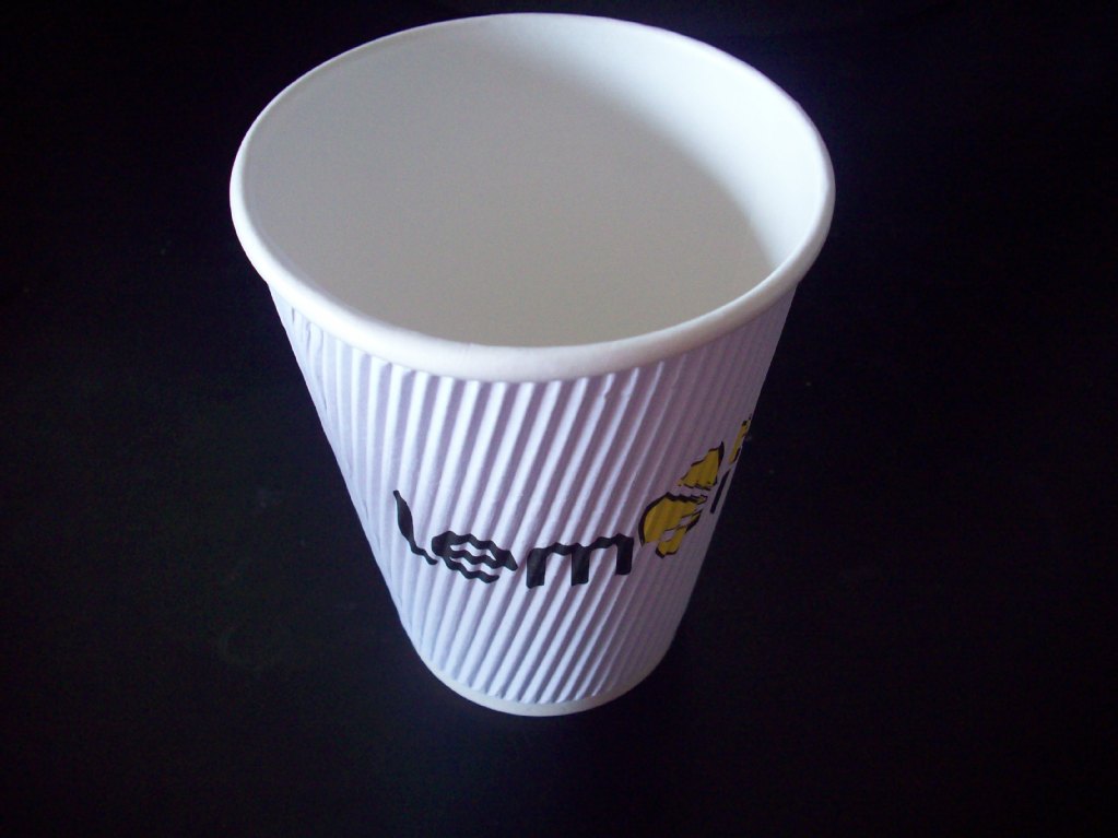 双层瓦楞杯防烫纸杯杯高档防滑杯一次性纸杯