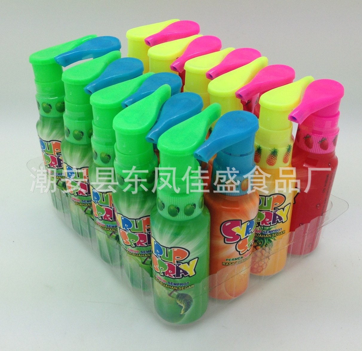 口喷饮料 液体糖 果味型饮料 玩具糖 spray candy magic spray