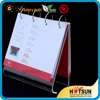 acrylic calendar holder002