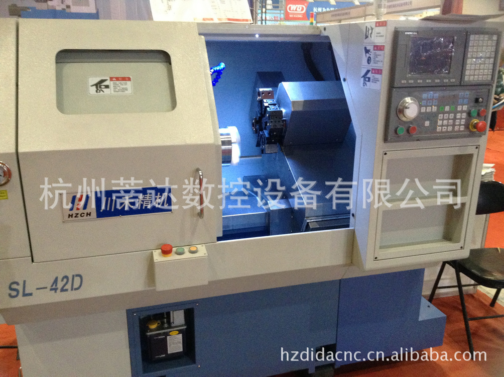 经销批发 线轨数控车床 双头数控车床