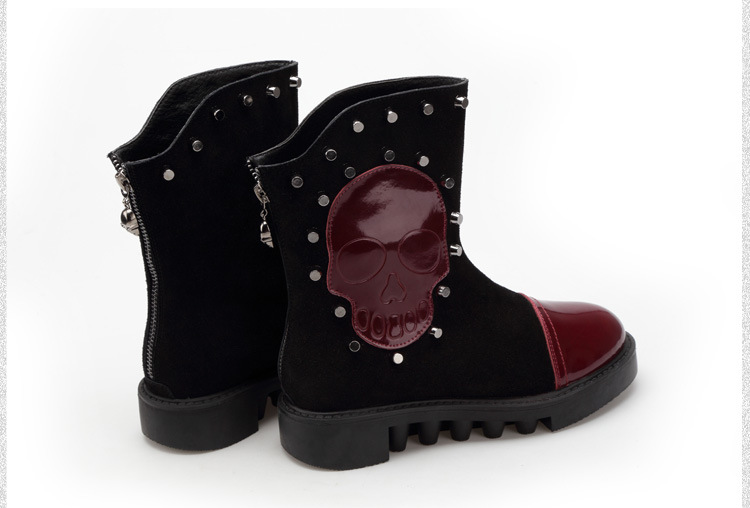 骷髅头马丁靴_19