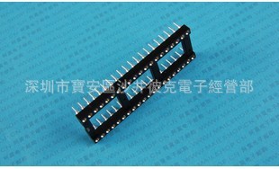 IC座40P 連接器 腳距2.54 圓孔