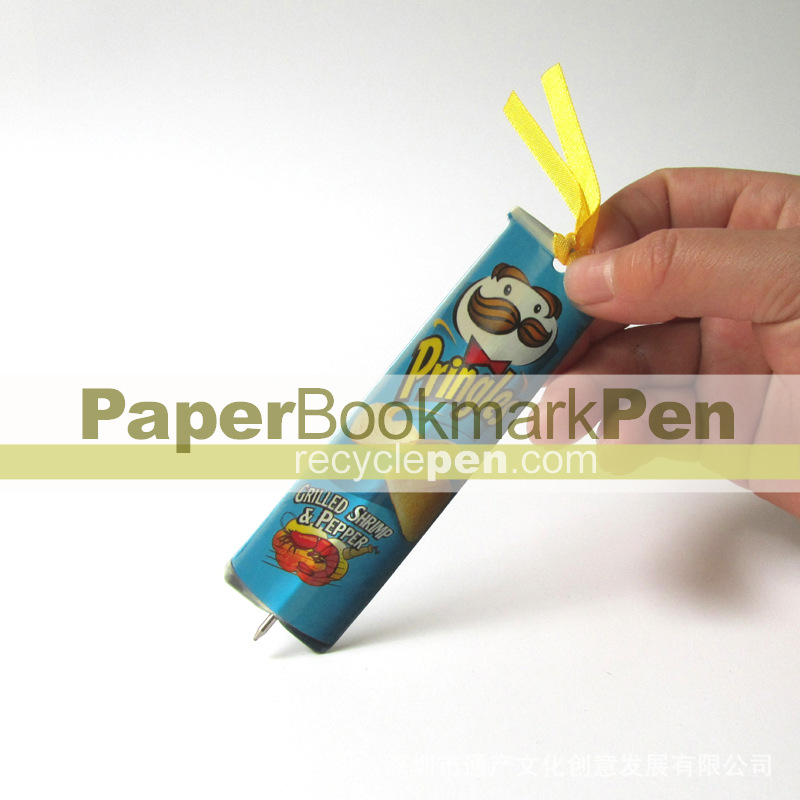 A1 bookmark pen-pringles 28