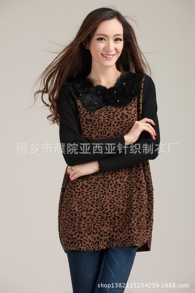 2013秋冬尊贵妈妈装羊毛衫