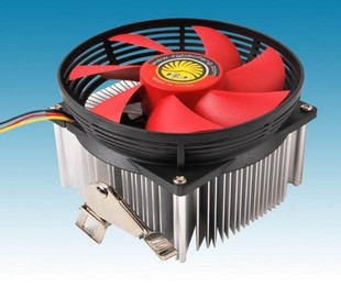 正品 暴风一族 冰雪豹铜芯 amd散热器电脑风扇amdcpu风扇 超静