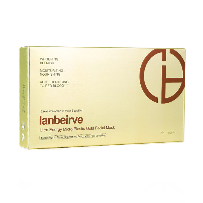 瑞士 Lanbeirve 藍蓓麗超能量微整形黃金面膜 5片
