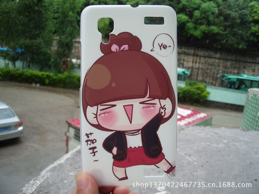 女神清纯女孩彩绘磨砂步步高vivo x5手机保护壳厂家直销