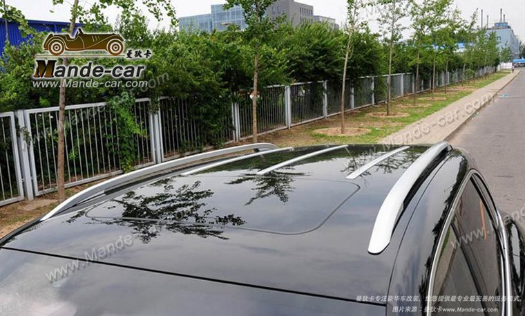 保时捷958卡宴加装粘贴行李架曼狄卡 (2)