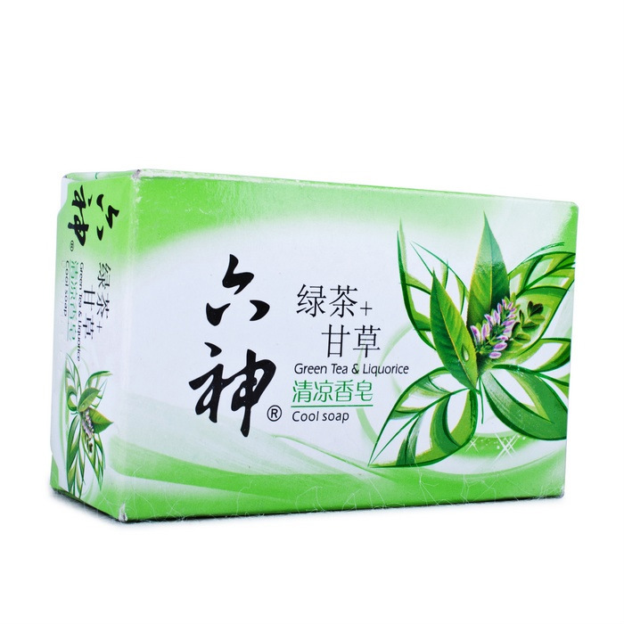 六神綠茶香皂