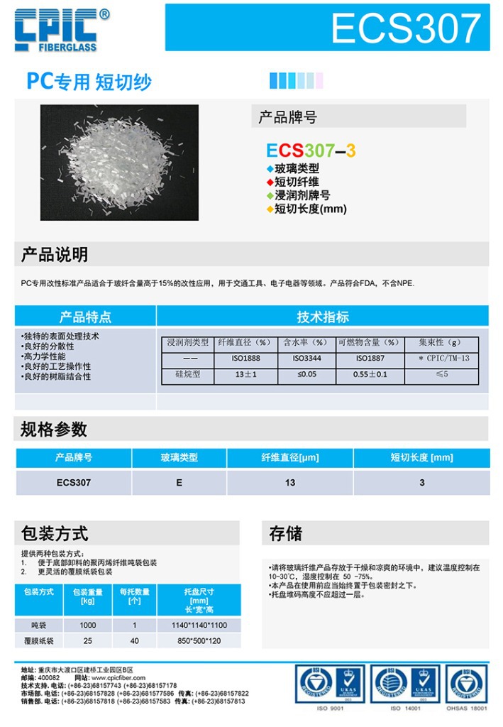 重庆国际复合 ECS307说明书-中文