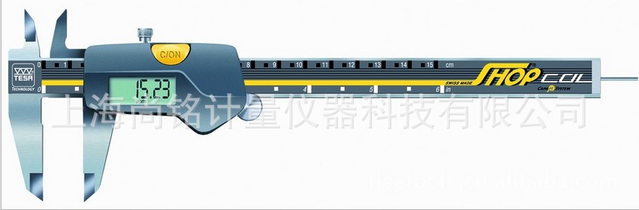 瑞士TESA新款电子数显卡尺200mm