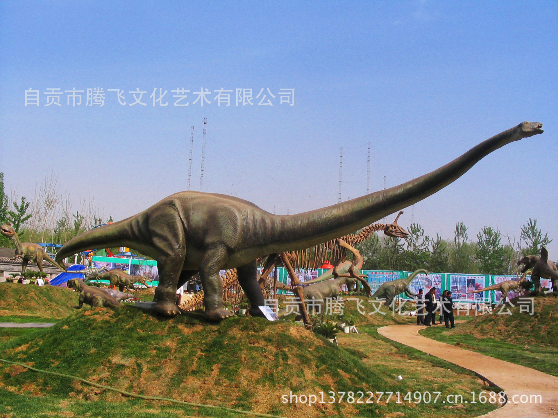 恐龙、仿真恐龙、恐龙模型、恐龙化石、