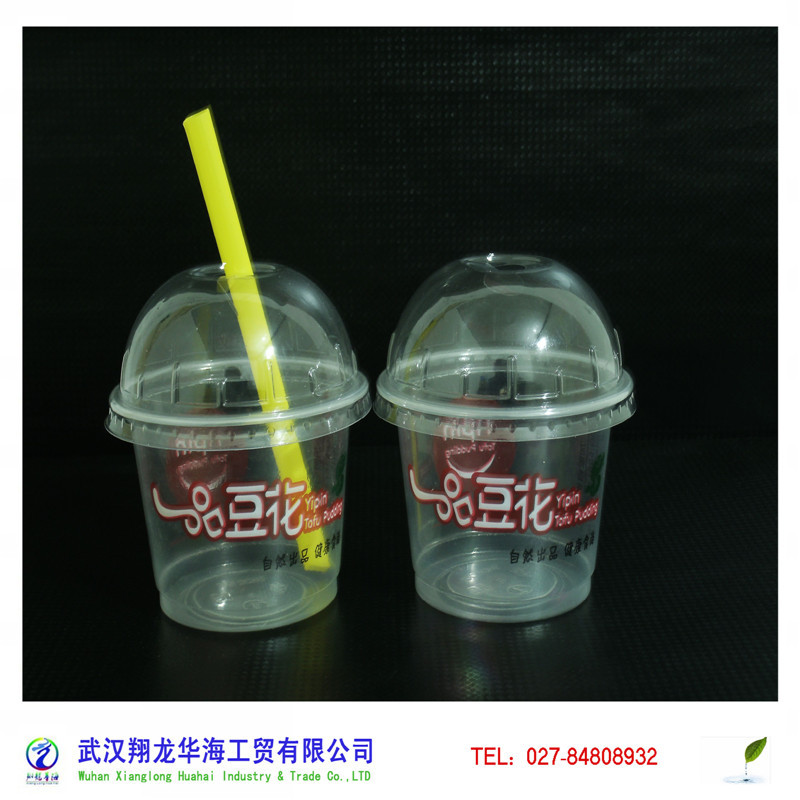 彩印一品豆花广告杯-7