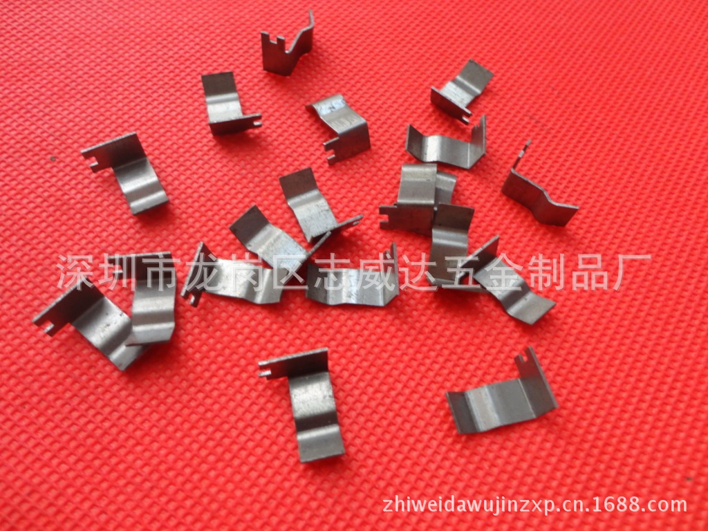 铁片 固定件 弹片 插片 虫牙件加工 不锈钢 锰钢片 厂家直销