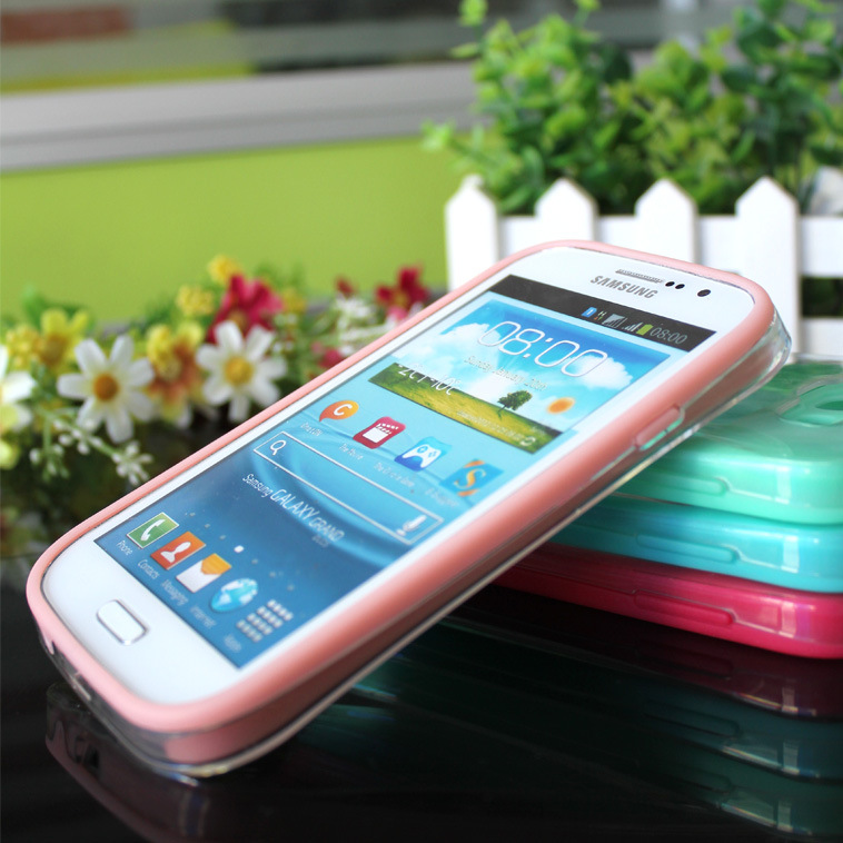 三星9082夜光手机壳透明PC手机壳