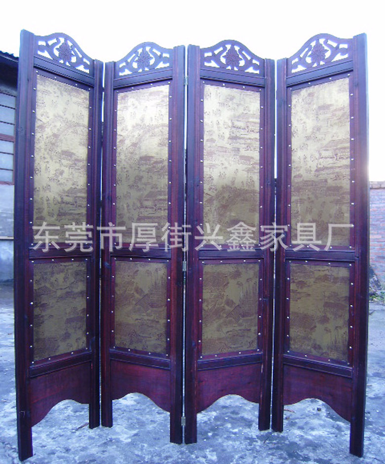 仿古屏风