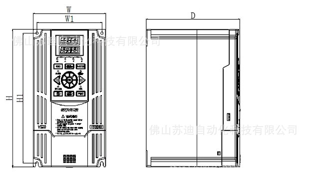 佛山代理四方变频器佛山苏迪自动化