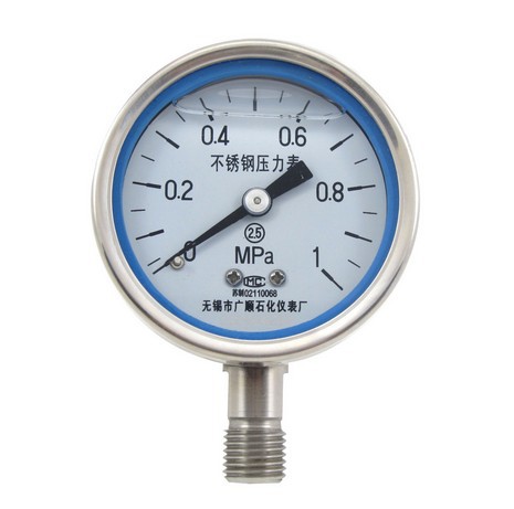 不锈钢压力表1