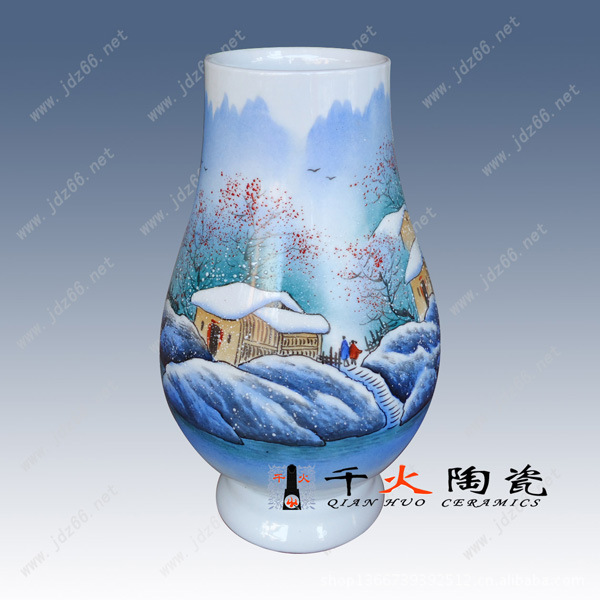 13瑞雪丰年陶瓷花瓶FCXC00120013-40 25