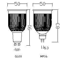 COB-MR16-5-7W尺寸图-月阳