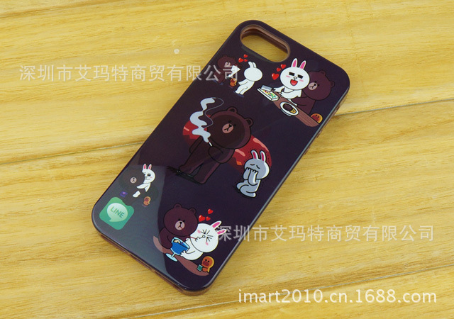 line iphone5 TPU套 (18)