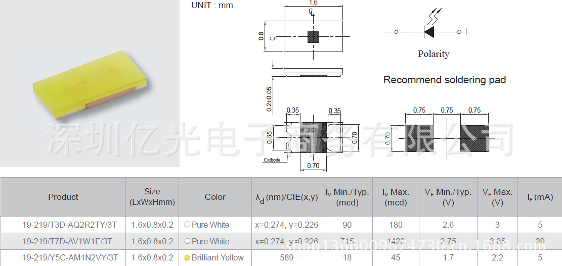 19-219规格