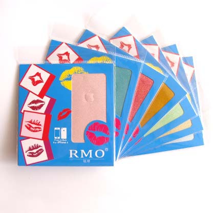 iphone5 時尚貼 炫彩前後貼 蘋果4代手機彩貼 機身邊框貼 配件工廠,批發,進口,代購