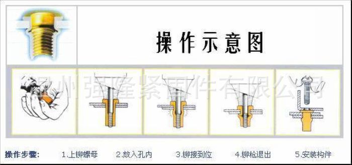 gb17880.1 不锈钢平头铆螺母 m4-m12 拉帽 拉母 拉铆螺母